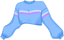 Blue sweater