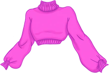 Pink sweater