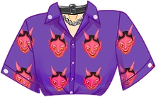 Purple shirt